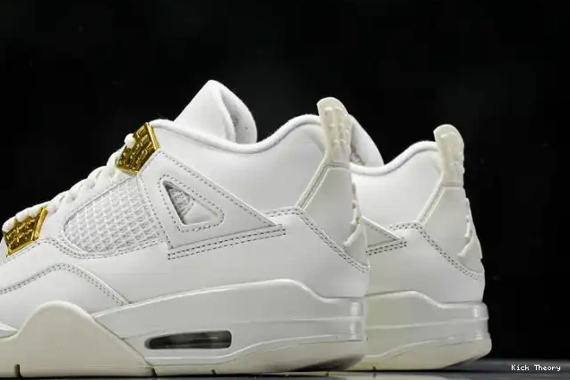 Kick Theory Jordan Gold 4 AQ9129-170 Metallic Retro 0511